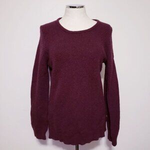 Fjallraven Burgundy Ovik Structure Sweater Women's Size Large